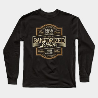 Denim style classic high quality san francisco Long Sleeve T-Shirt